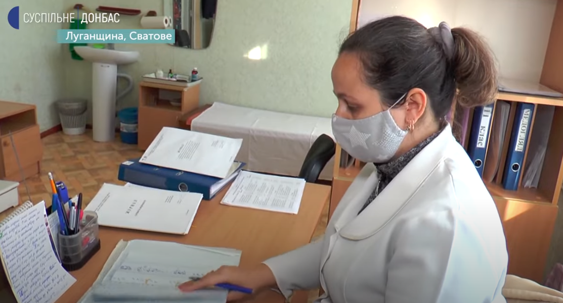 Медсестра Інна Тетюкова