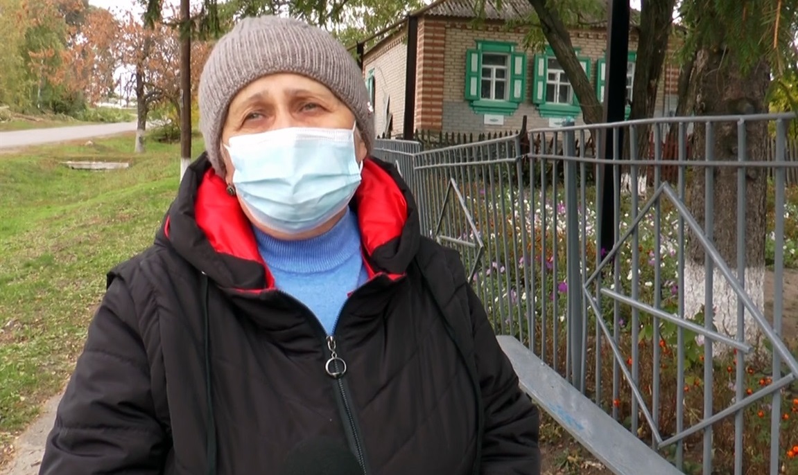Інна Химченко, жителька села Коломийчиха