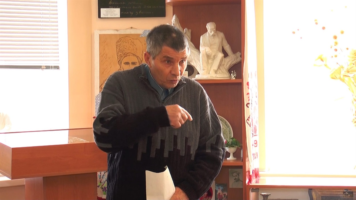 Микола Любар, батько добровольця