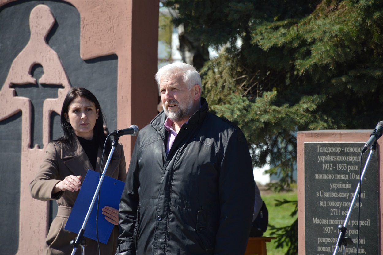 Голова районної організації чорнобильців Олександр Шаповалов