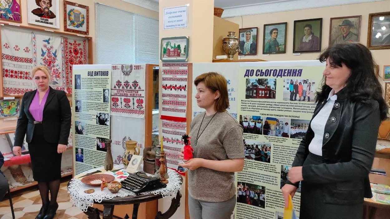 Кристина Бойкова подарувала музею цікавий експонат