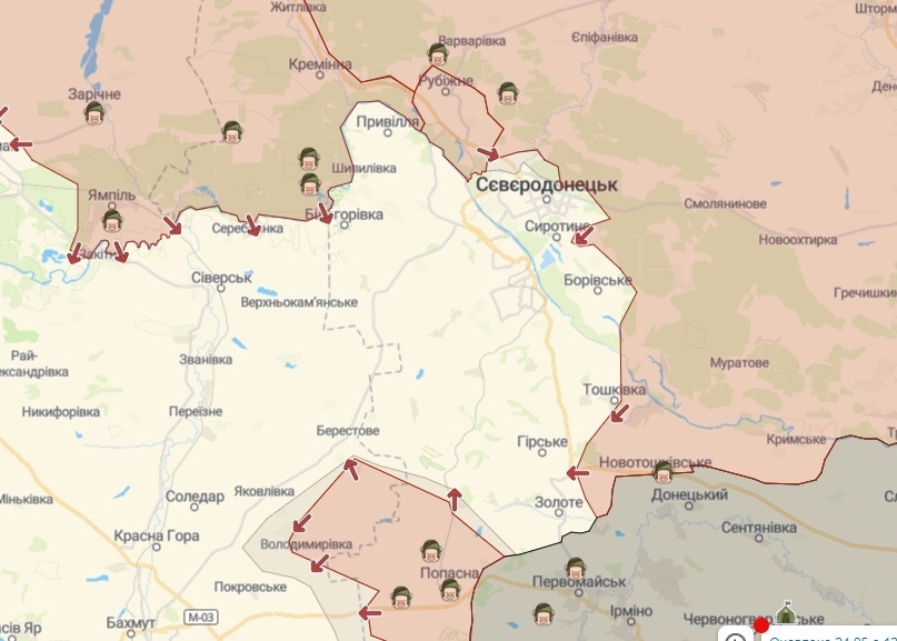 Ситуація на Луганщині 25.05.22
