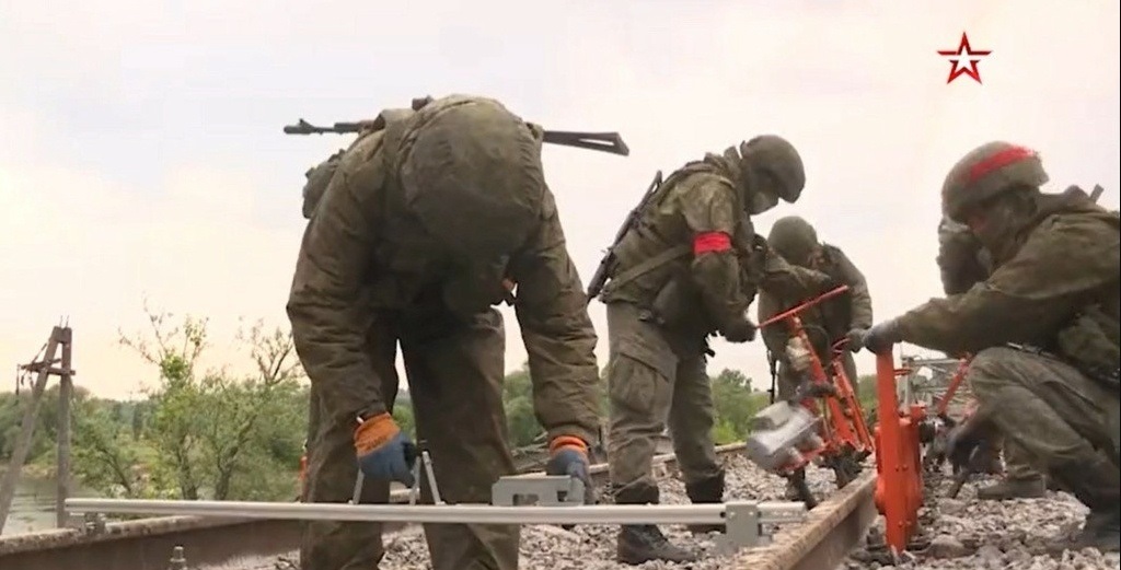 Робота російських залізничних військ