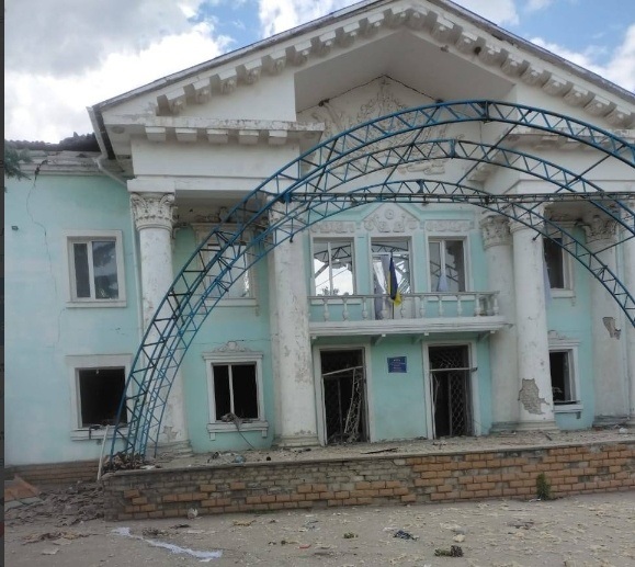 ПК Діамант після обстрілу