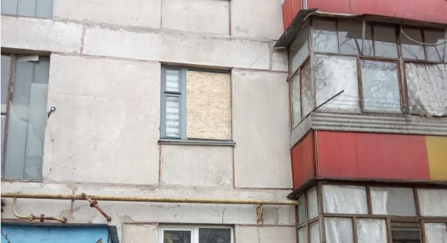 Вікно після ремонту