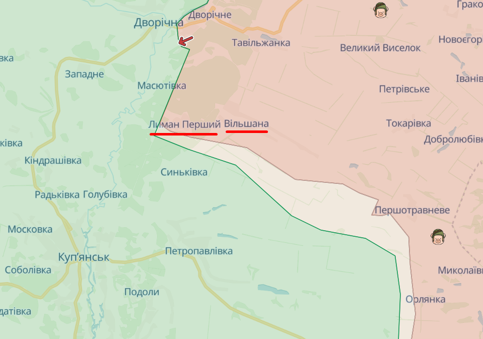 Бої поблизу Сватового