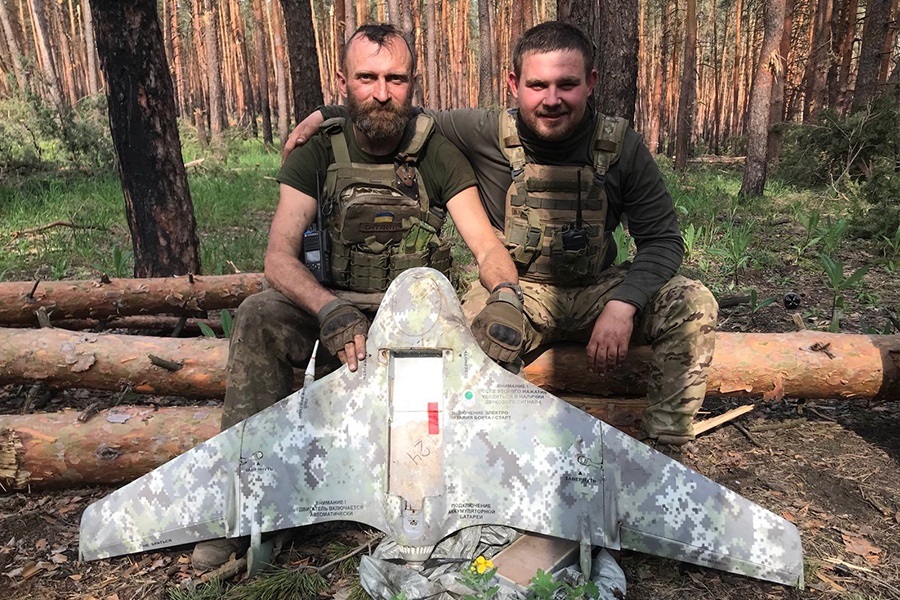 Гвардієць 31-ї бригади Нацгвардії збив на Луганщині російський дрон-розвідник "Елерон"