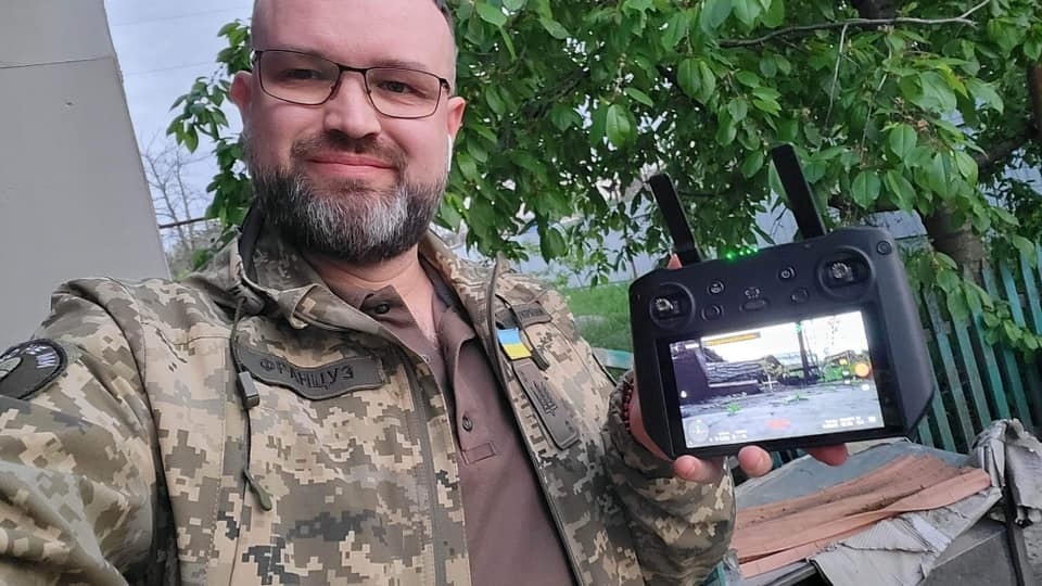 У підрозділі БПЛА вчитель французької отримав псевдо “Француз”, 24.05.2022