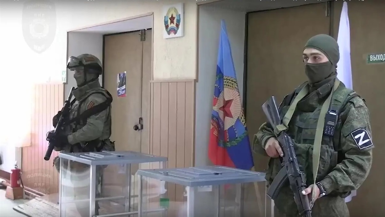 На Луганщині через псевдовибори росіяни відкликали з відпусток поліцаїв, 04.09.2023