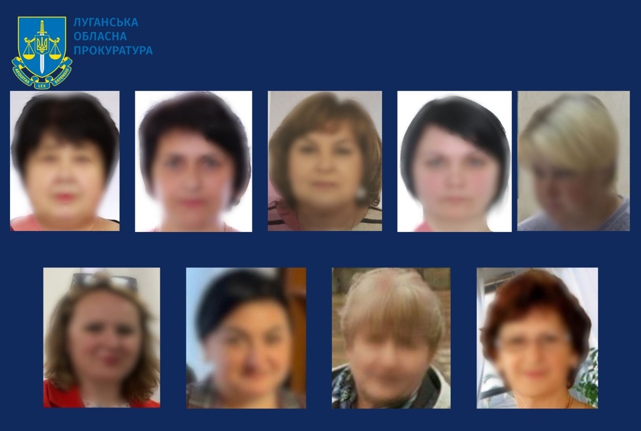 Окупаційних «директорів» закладів освіти з Луганщини звинувачують у колабораціонізмі, 01.12.2023