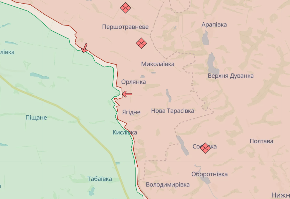 На Луганщині РФ відбила частину позицій поблизу Орлянки, ЗСУ зупинили вісім штурмів з боку росіян, 19.01.2024