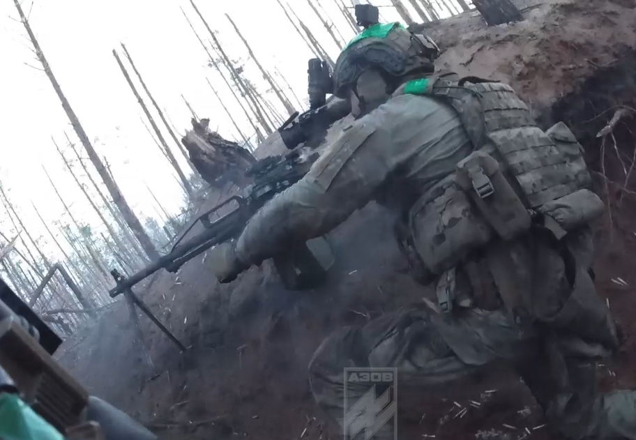 Під Кремінної «Азoв» штурмом захопив одну з позицій росіян, 28.02.2024