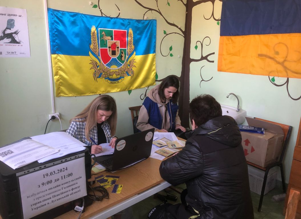 ВПО з Луганщини отримують гуманітарку на Закарпатті, 05.03.2024