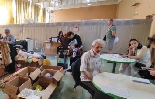 У травні внутрішньо переміщені особи з Луганщини отримали в хабі Сєвєродонецької громади в місті Дніпро 1 тис 57 продуктових наборів, 03.06.2024