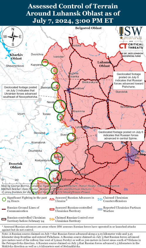 Росіяни намагаються прорватися на Луганщині? ЗСУ дають відсіч, 08.07.2024
